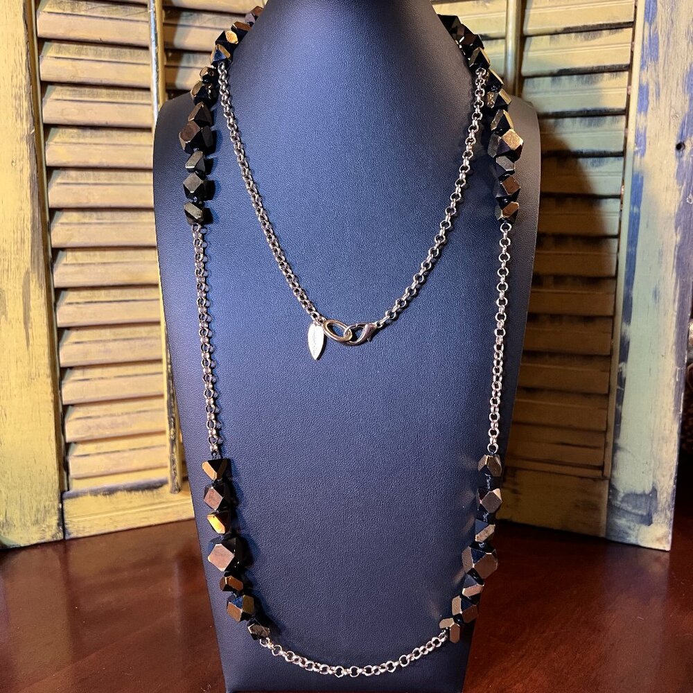 Coldwater Creek brand Gold and Silvertone Layering Necklace